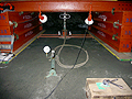 平板載荷試験　H鋼反力試験装置